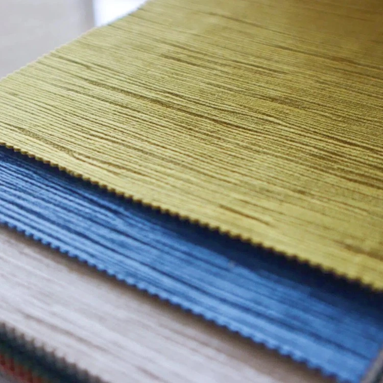 Vertical Stripe Crinkle Holland Velvet Upholstery Fabric manufacturers